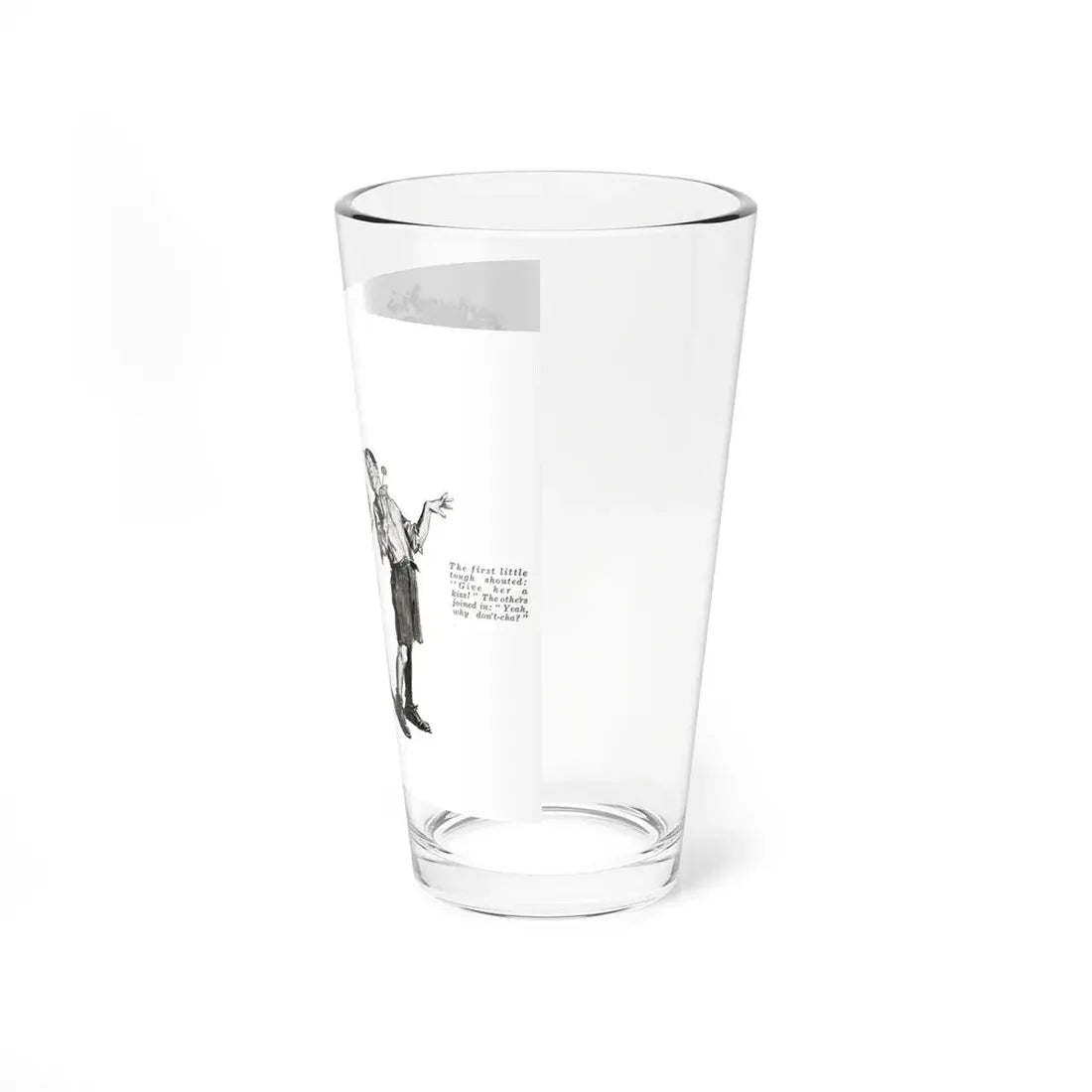 Mrs. Bartlett's Toby (2), Liberty magazine, October 15, 1932 (Magazine Illustration) Pint Glass 16oz - Go Mug Yourself