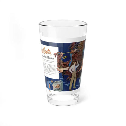 Mrs. Baxter, Today's Woman, November 1949 (Magazine Illustration) Pint Glass 16oz 16oz - Go Mug Yourself