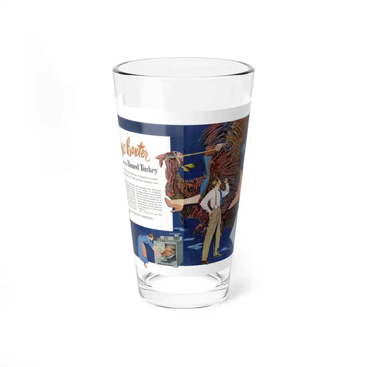 Mrs. Baxter, Today's Woman, November 1949 (Magazine Illustration) Pint Glass 16oz 16oz - Go Mug Yourself