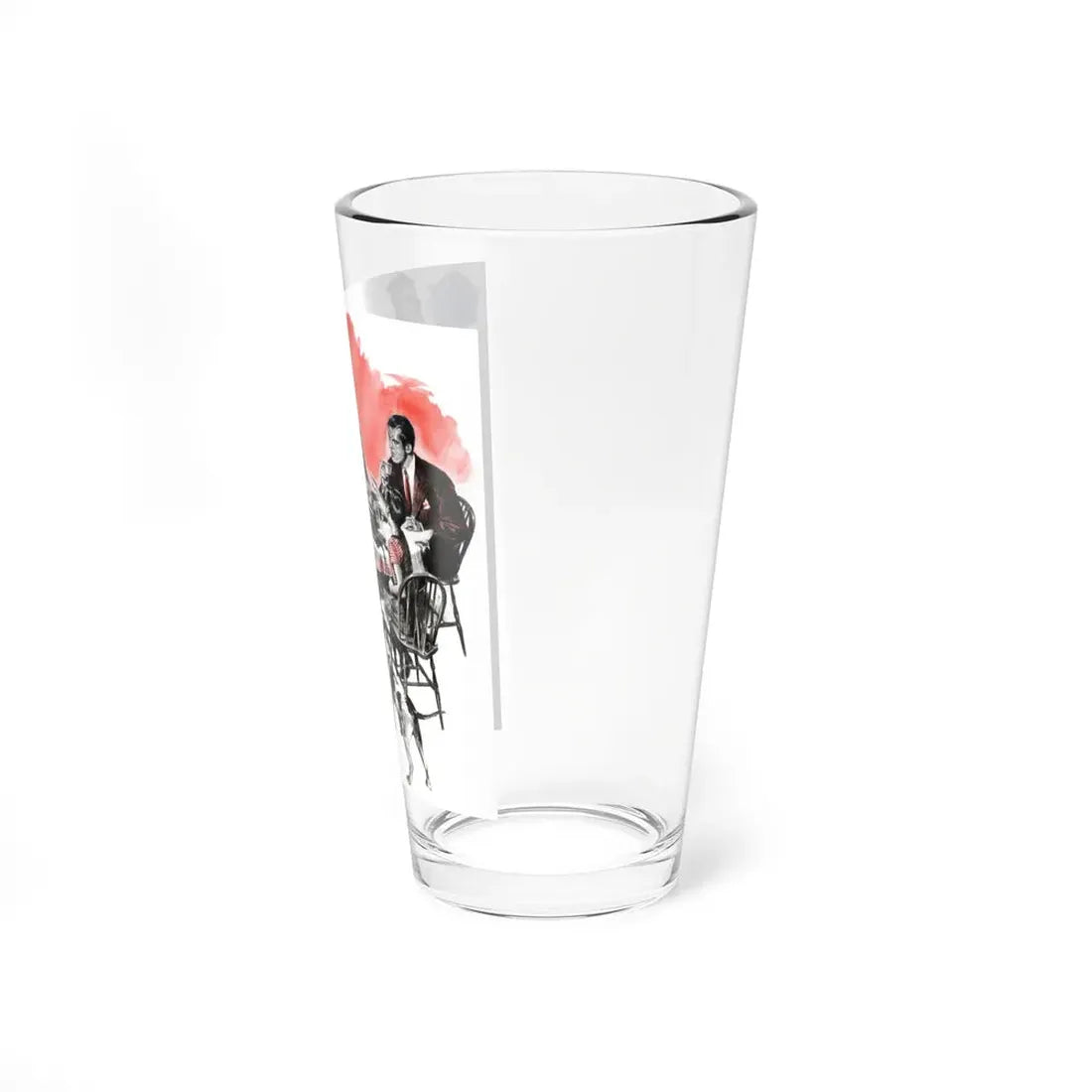 Mrs. Billman's Private Life, Liberty magazine, November 30, 1940 (Magazine Illustration) Pint Glass 16oz - Go Mug Yourself