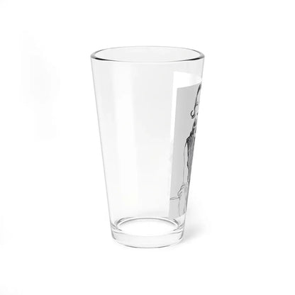 Mrs. Richard Dorso, 1960 (Magazine Illustration) Pint Glass 16oz - Go Mug Yourself