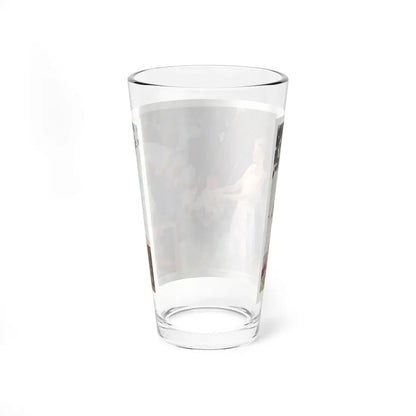 Mrs. White's 5 Reasons, McCall's magazine, February 1932 (Magazine Illustration) Pint Glass 16oz - Go Mug Yourself