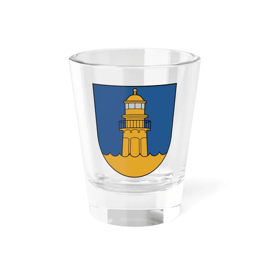 Mērsraga novads COA (Latvia) (Coat of Arms) Shot Glass 1.5oz 1.5oz - Go Mug Yourself