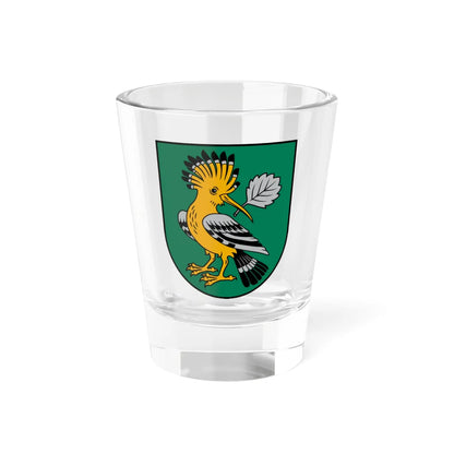Mārupes novada ģerbonis (Latvia) (Coat of Arms) Shot Glass 1.5oz 1.5oz - Go Mug Yourself