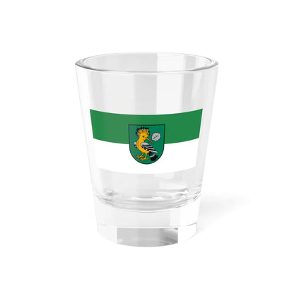 Mārupes novada karogs (Latvia) Shot Glass 1.5oz 1.5oz - Go Mug Yourself