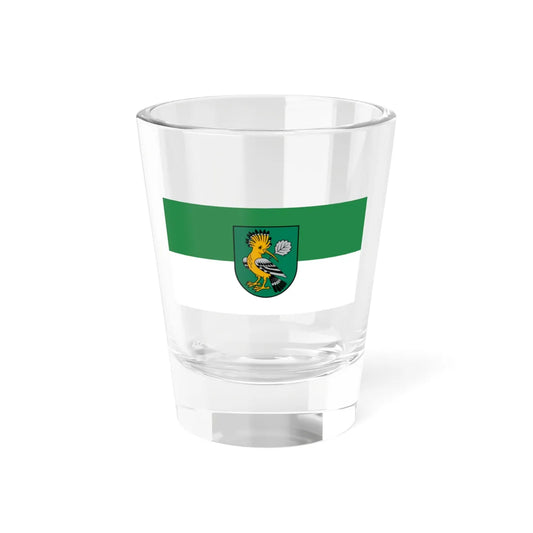 Mārupes novada karogs (Latvia) Shot Glass 1.5oz 1.5oz - Go Mug Yourself