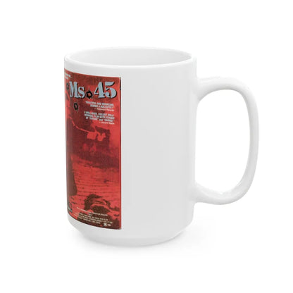 MS 45 (VHS COVER) - White Coffee Mug-Go Mug Yourself