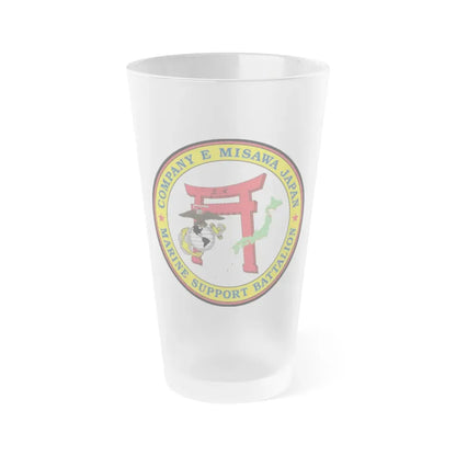 MSB Company E (USMC) Frosted Pint Glass 16oz Default Title - Go Mug Yourself