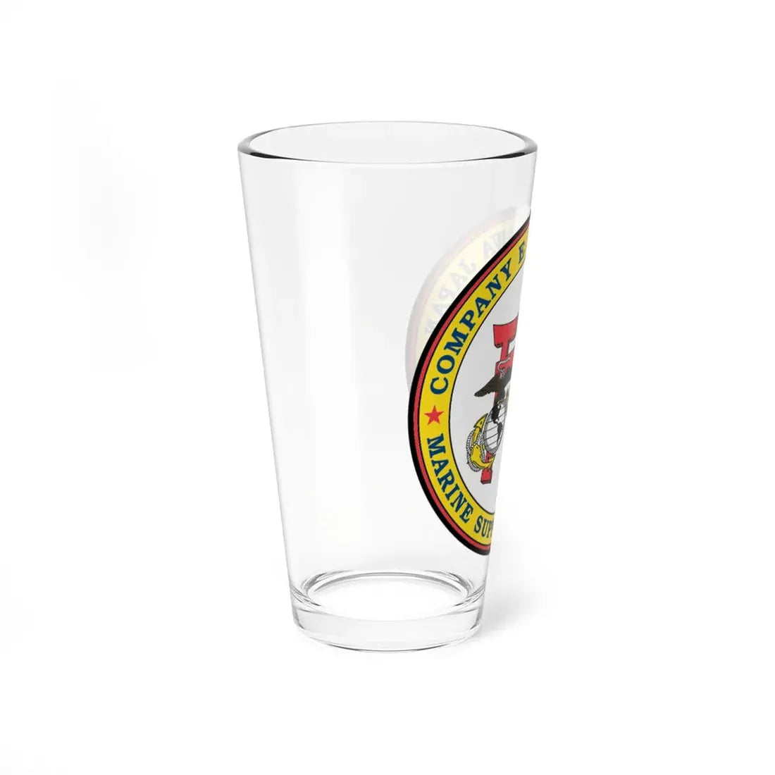MSB Company E (USMC) Pint Glass 16oz - Go Mug Yourself