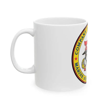 MSB Company E (USMC) White Coffee Mug - Go Mug Yourself