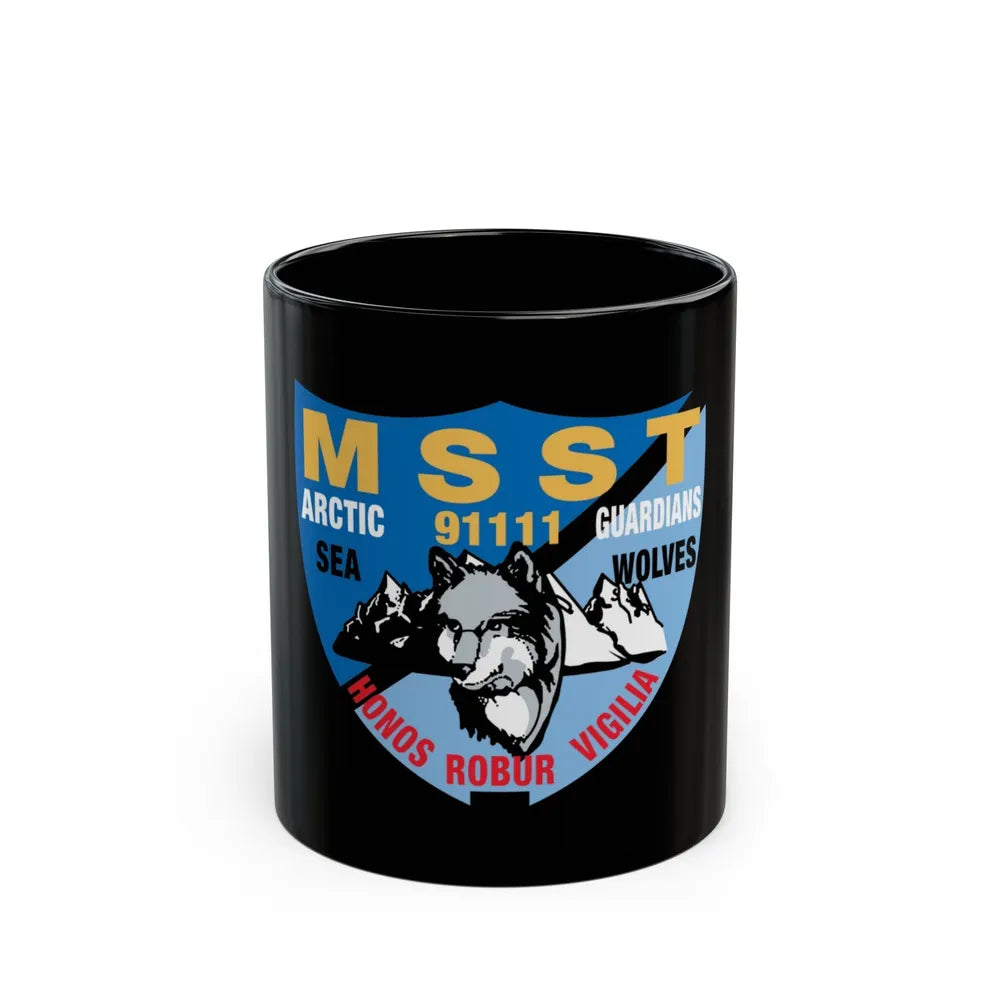 MSST Anchorage NEW 2006 (U.S. Coast Guard) Black Coffee Mug-11oz-Go Mug Yourself