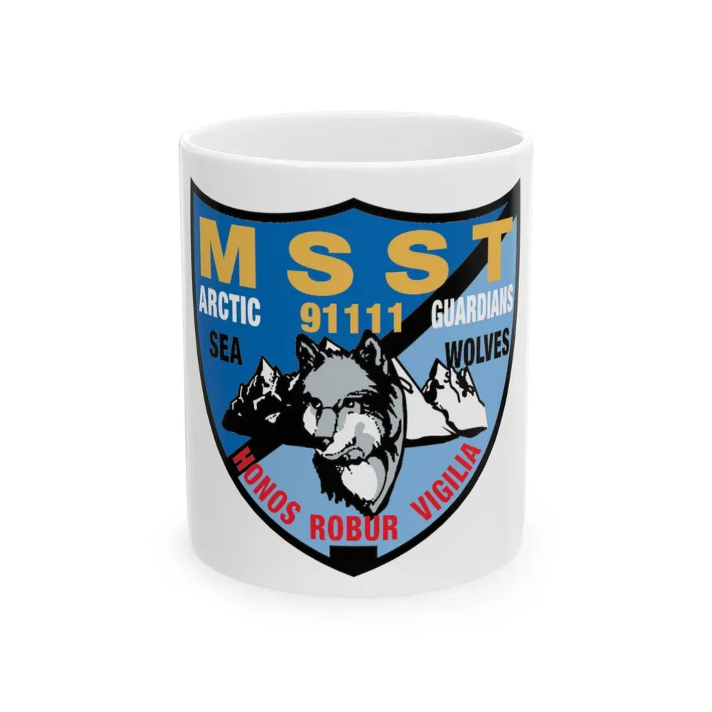 MSST Anchorage NEW 2006 (U.S. Coast Guard) White Coffee Mug-11oz-Go Mug Yourself