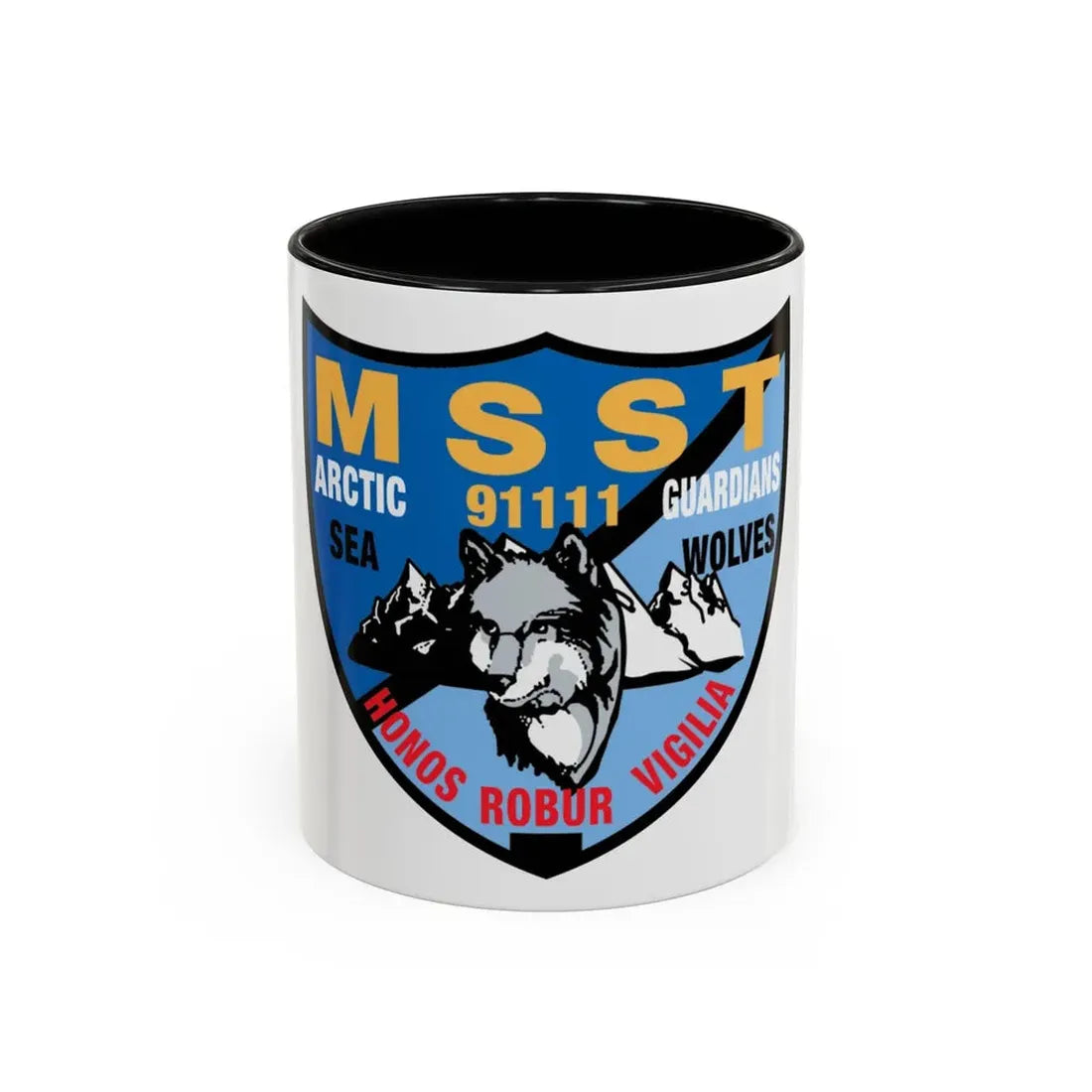 MSST Anchorage   NEW 2006 (U.S. Coast Guard) Accent Coffee Mug 11oz Black - Go Mug Yourself