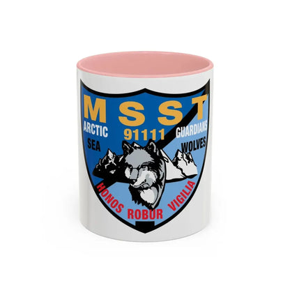 MSST Anchorage   NEW 2006 (U.S. Coast Guard) Accent Coffee Mug 11oz Pink - Go Mug Yourself