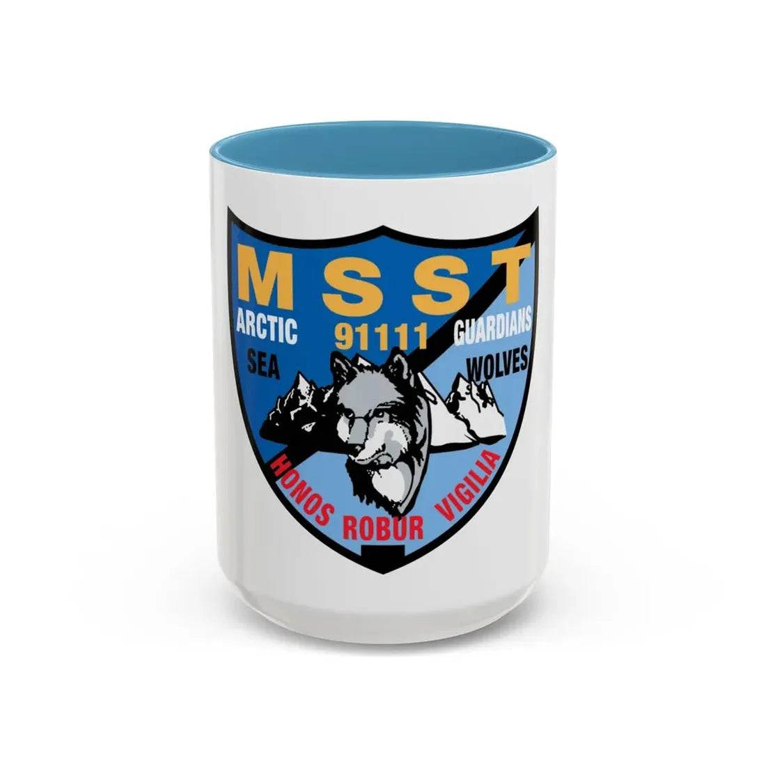 MSST Anchorage   NEW 2006 (U.S. Coast Guard) Accent Coffee Mug 15oz Light Blue - Go Mug Yourself
