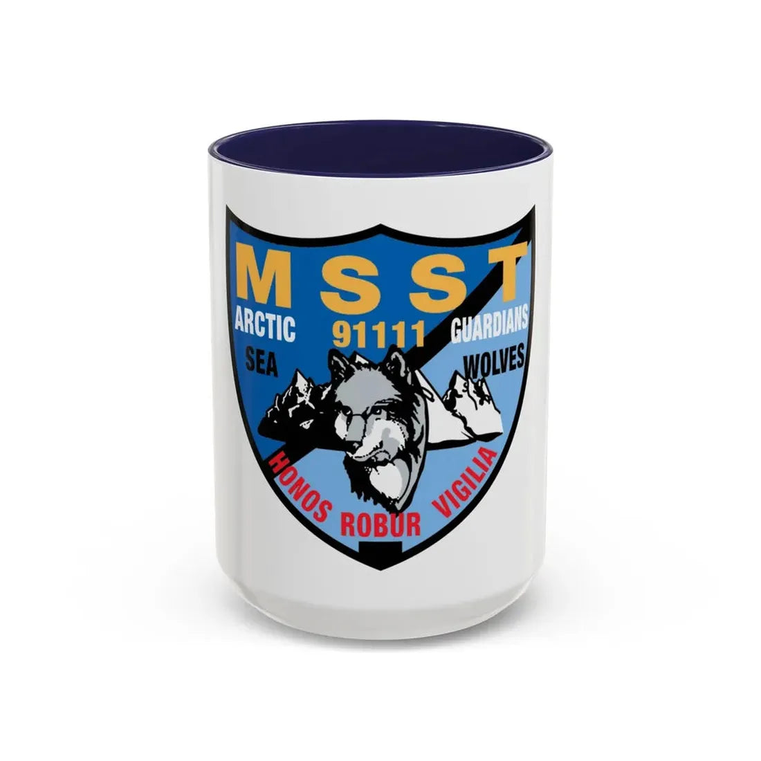 MSST Anchorage   NEW 2006 (U.S. Coast Guard) Accent Coffee Mug 15oz Navy - Go Mug Yourself