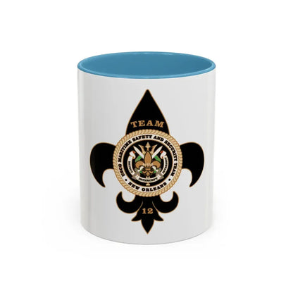 MSST New Orleans Team 12 (U.S. Coast Guard) Accent Coffee Mug 11oz Light Blue - Go Mug Yourself