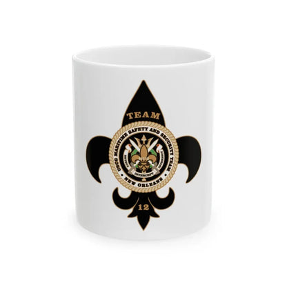 MSST New Orleans Team 12 (U.S. Coast Guard) White Coffee Mug 11oz - Go Mug Yourself