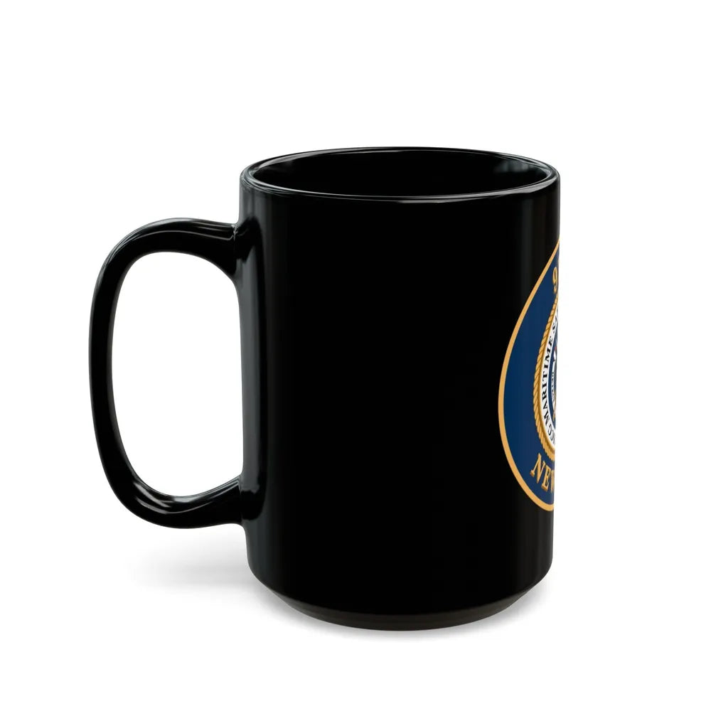 MSST New York 91106 Maritime Safety & Sec Team (U.S. Coast Guard) Black Coffee Mug-Go Mug Yourself