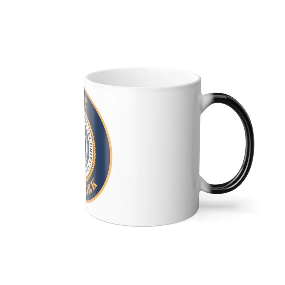 MSST New York 91106 Maritime Safety & Sec Team (U.S. Coast Guard) Color Changing Mug 11oz-Go Mug Yourself