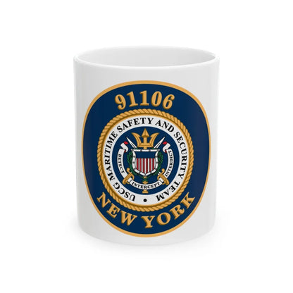 MSST New York 91106 Maritime Safety & Sec Team (U.S. Coast Guard) White Coffee Mug-11oz-Go Mug Yourself