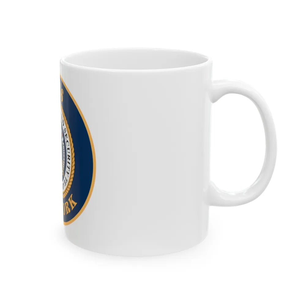 MSST New York 91106 Maritime Safety & Sec Team (U.S. Coast Guard) White Coffee Mug-Go Mug Yourself