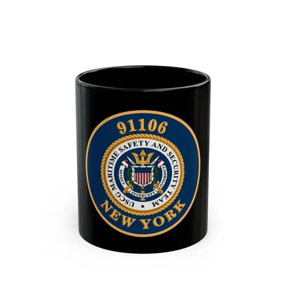 MSST New York 91106 Maritime Safety & Sec Team (U.S. Coast Guard) Black Coffee Mug 11oz - Go Mug Yourself