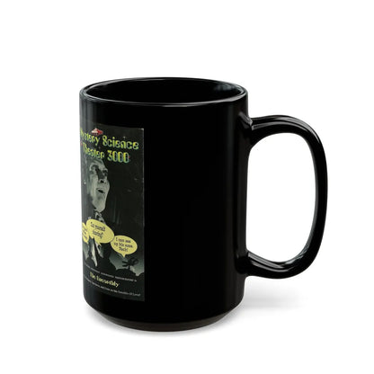 MST3K THE UNEARTHLY (VHS COVER) - Black Coffee Mug-Go Mug Yourself