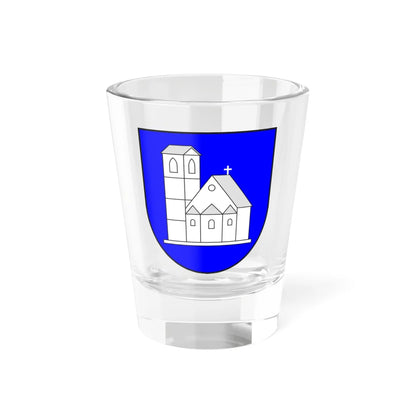 Müstair wappen (Switzerland) (Coat of Arms) Shot Glass 1.5oz 1.5oz - Go Mug Yourself