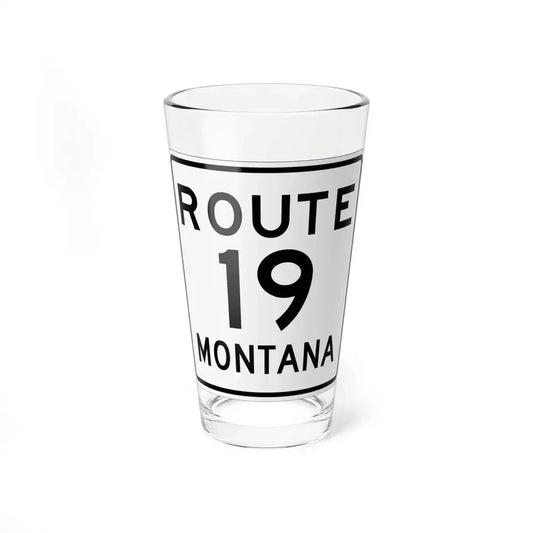 MT-19 1948 (Montana) (Road Sign) Pint Glss 16oz 16oz - Go Mug Yourself