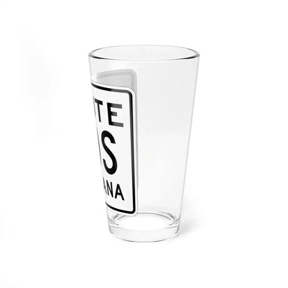 MT-20S 1948 (Montana) (Road Sign) Pint Glass 16oz - Go Mug Yourself