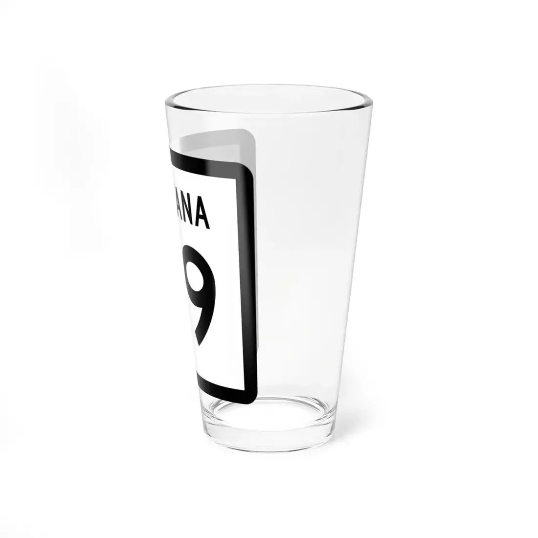 MT-69 (Montana) (Road Sign) Pint Glss 16oz - Go Mug Yourself