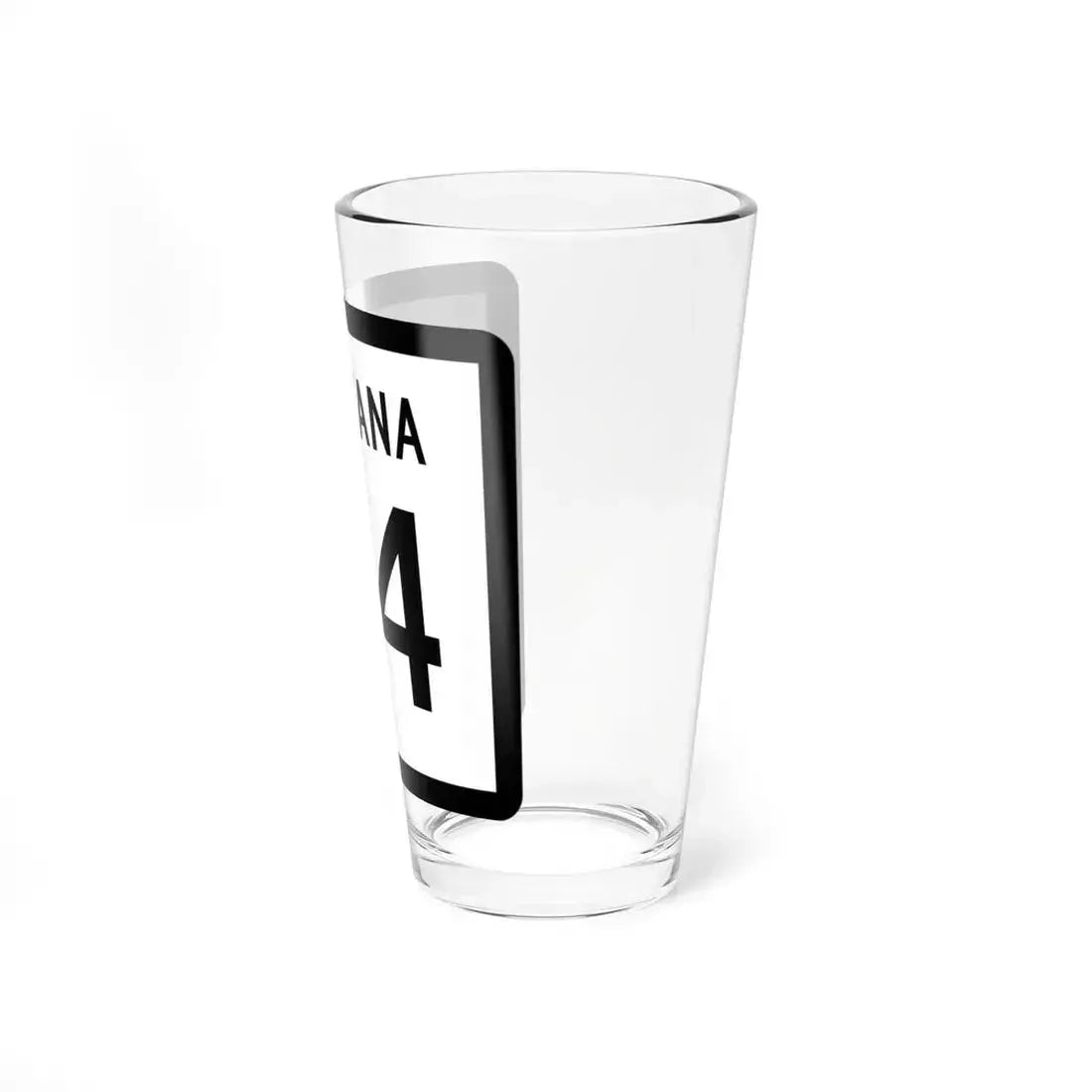 MT-84 (Montana) (Road Sign) Pint Glass 16oz - Go Mug Yourself