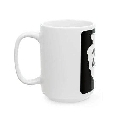 MT-sec-261 (Montana) (Road Sign) White Coffee Mug - Go Mug Yourself