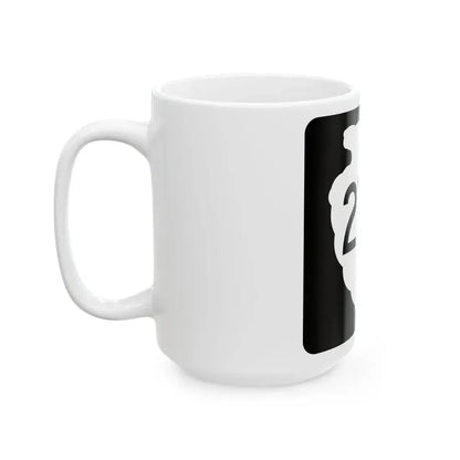 MT-sec-270 (Montana) (Road Sign) White Coffee Mug - Go Mug Yourself