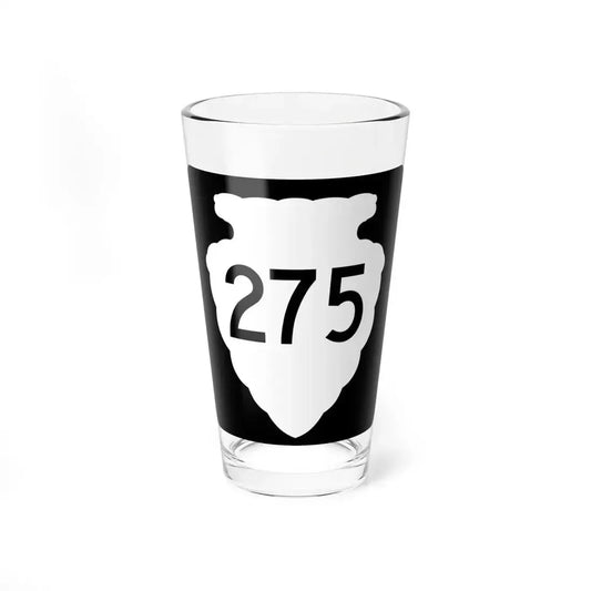 MT-sec-275 (Montana) (Road Sign) Pint Glass 16oz 16oz - Go Mug Yourself