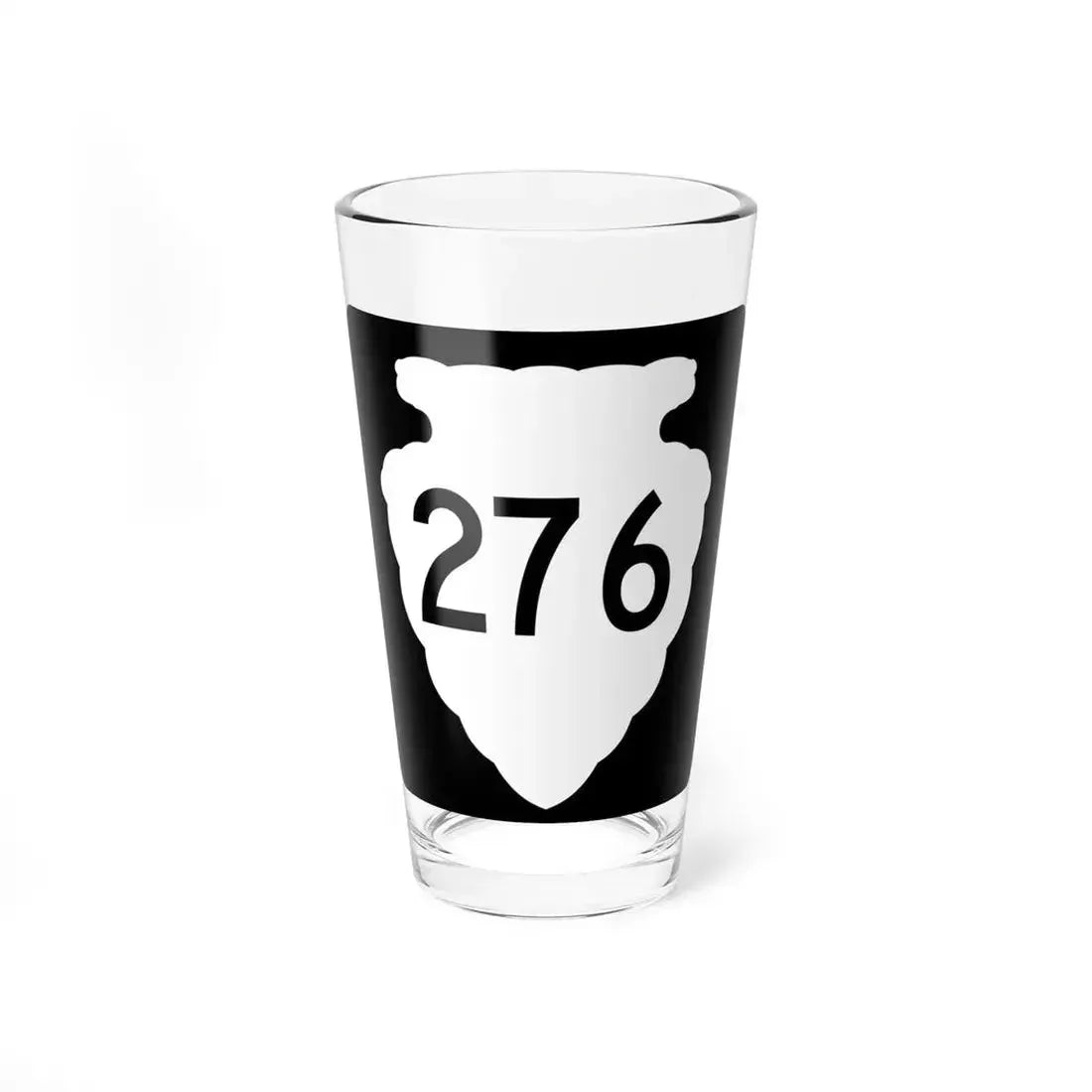 MT-sec-276 (Montana) (Road Sign) Pint Glass 16oz 16oz - Go Mug Yourself