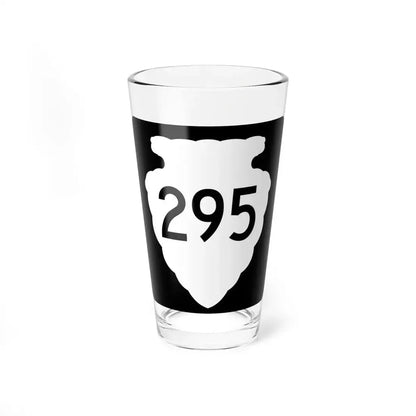 MT-sec-295 (Montana) (Road Sign) Pint Glass 16oz 16oz - Go Mug Yourself