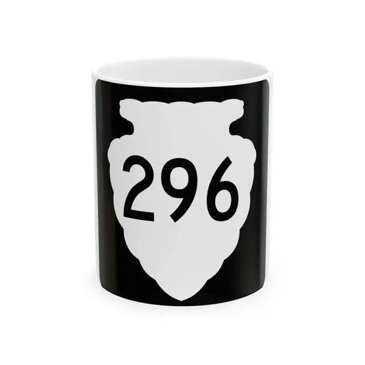 MT-sec-296 (Montana) (Road Sign) White Coffee Mug 11oz - Go Mug Yourself