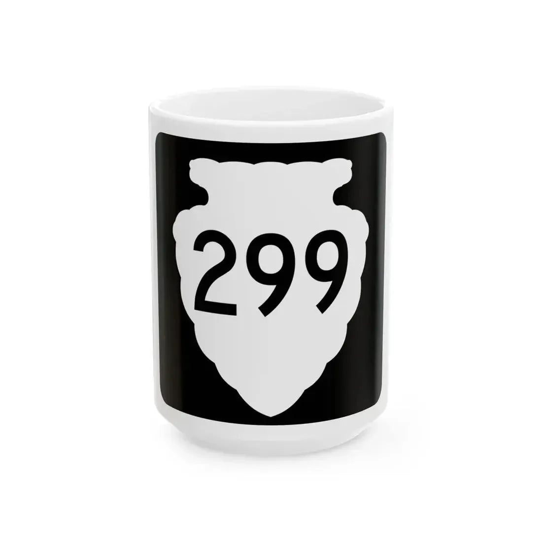 MT-sec-299 (Montana) (Road Sign) White Coffee Mug 15oz - Go Mug Yourself