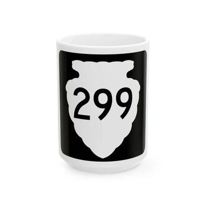 MT-sec-299 (Montana) (Road Sign) White Coffee Mug 15oz - Go Mug Yourself