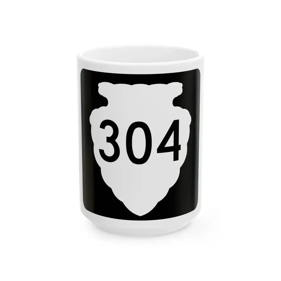 MT-sec-304 (Montana) (Road Sign) White Coffee Mug 15oz - Go Mug Yourself