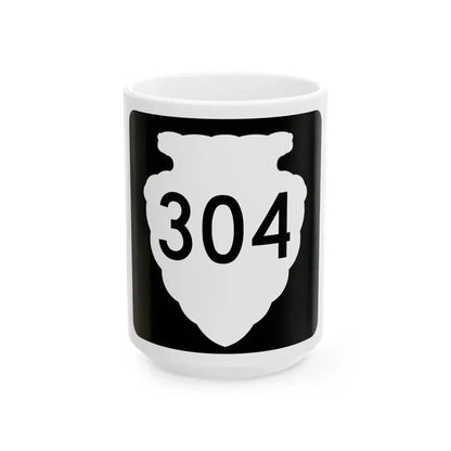MT-sec-304 (Montana) (Road Sign) White Coffee Mug 15oz - Go Mug Yourself