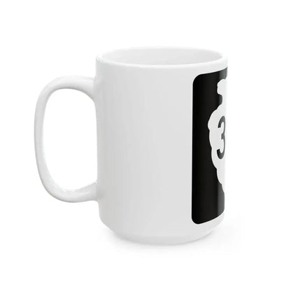 MT-sec-307 (Montana) (Road Sign) White Coffee Mug - Go Mug Yourself