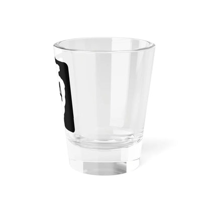 MT-sec-314 (Montana) (Road Sign) Shot Glass 1.5oz - Go Mug Yourself