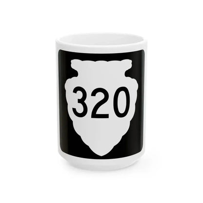 MT-sec-320 (Montana) (Road Sign) White Coffee Mug 15oz - Go Mug Yourself