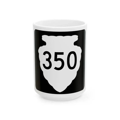 MT-sec-350 (Montana) (Road Sign) White Coffee Mug 15oz - Go Mug Yourself