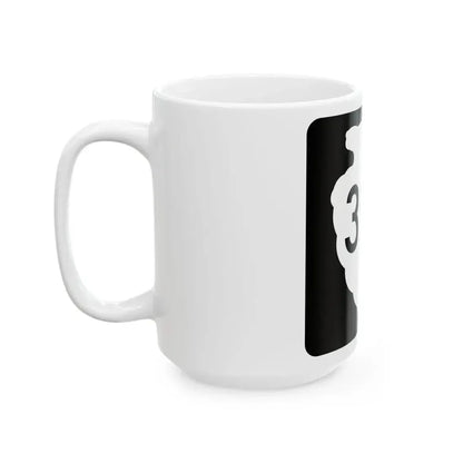 MT-sec-350 (Montana) (Road Sign) White Coffee Mug - Go Mug Yourself