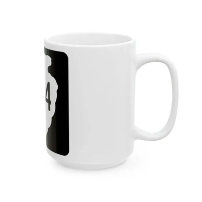 MT-sec-354 (Montana) (Road Sign) White Coffee Mug - Go Mug Yourself