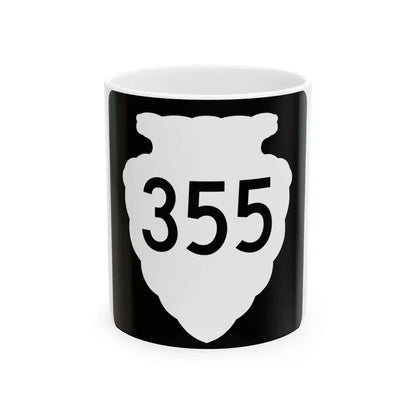 MT-sec-355 (Montana) (Road Sign) White Coffee Mug 11oz - Go Mug Yourself